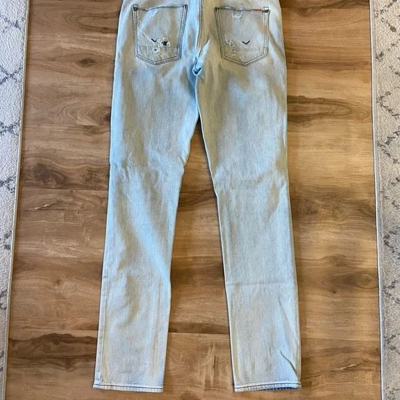 Hudson Jeans Men Size 31 Light Wash Denim Straight - Picture 2 of 7